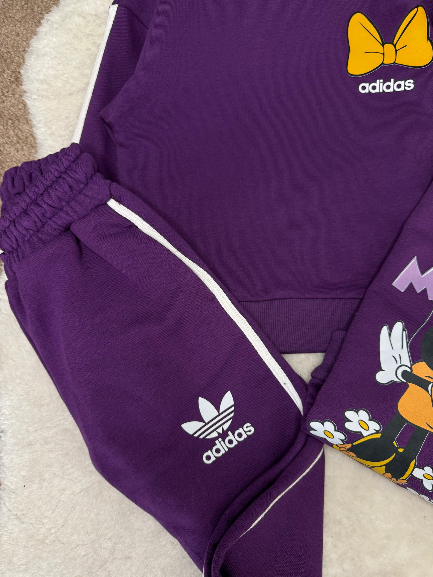Survêtement Adidas Minnie Mauve