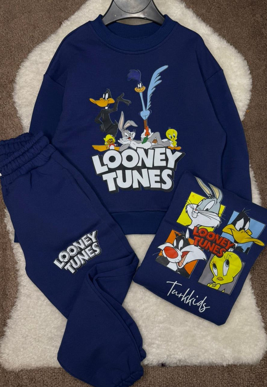 ENSEMBLE TURKKIDS LOONEY TUNES BLEU