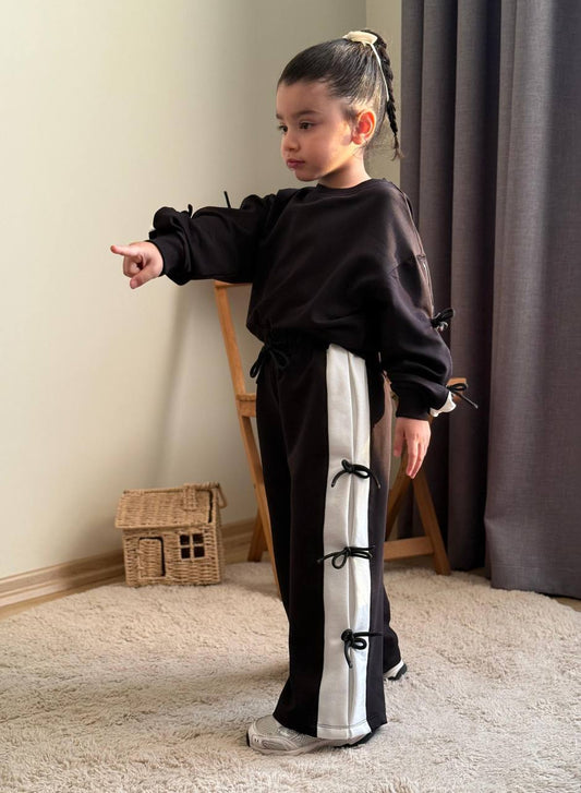 Survêtement fille noir stylé