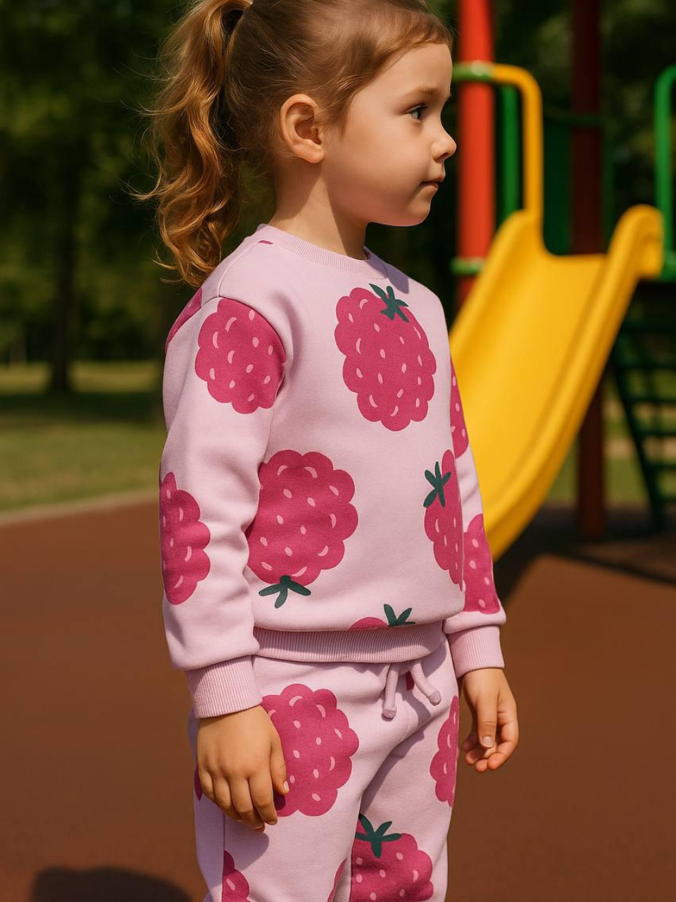 Survêtement Mauve Fille