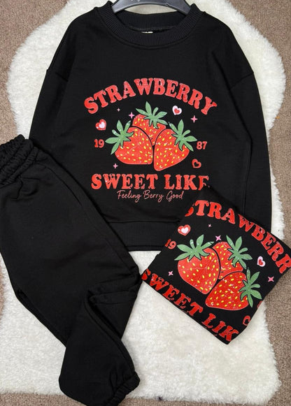 Survêtement strawberry rouge ￼