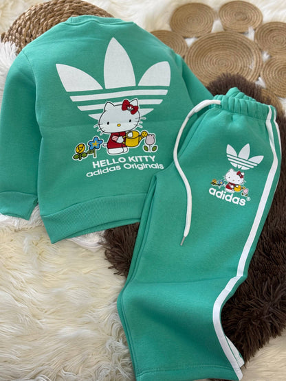 ENSEMBLE ADIDAS HELLO KITTY VERT