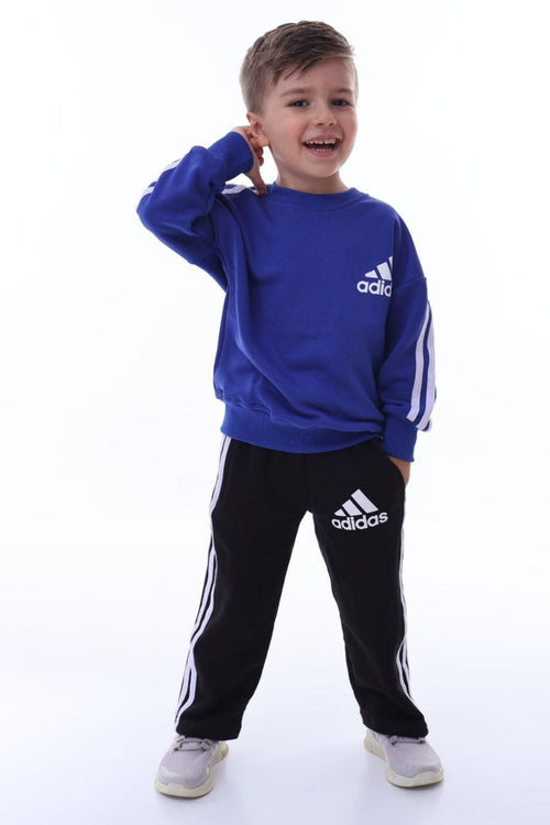 SURVÊTEMENT ADIDAS BLEU ET NOIR