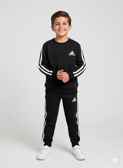 SURVÊTEMENT ADIDAS NOIR MOLLETONNÉ