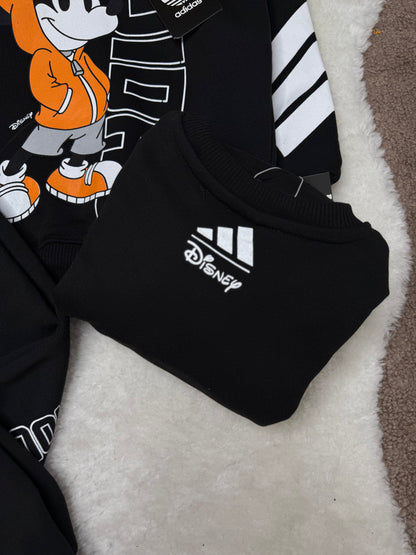 SURVÊTEMENT ADIDAS MICKEY NOIR ET ORANGE