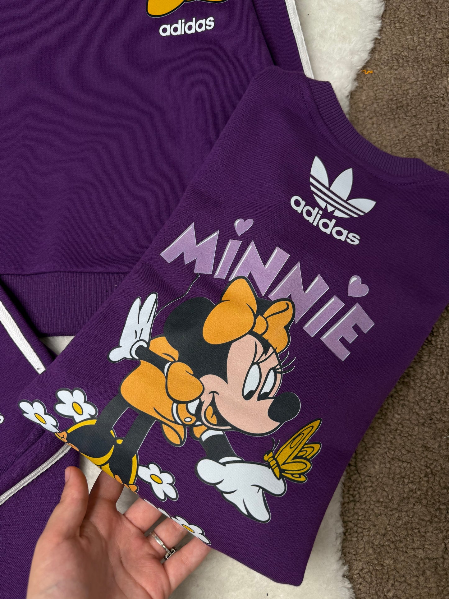 Survêtement Adidas Minnie Mauve