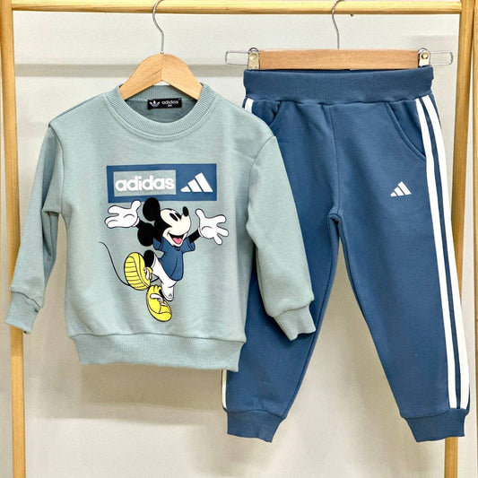 SURVÊTEMENT ADIDAS & MICKEY BLEU