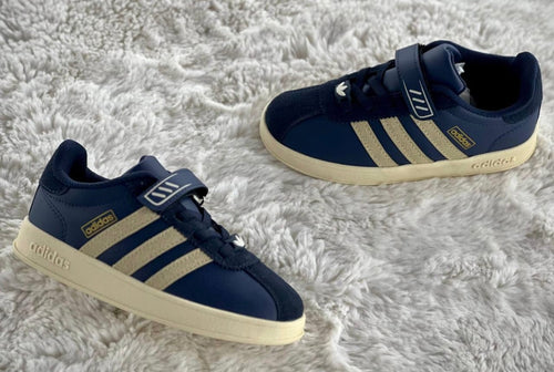 Espadrille adidas bleu marine & beige