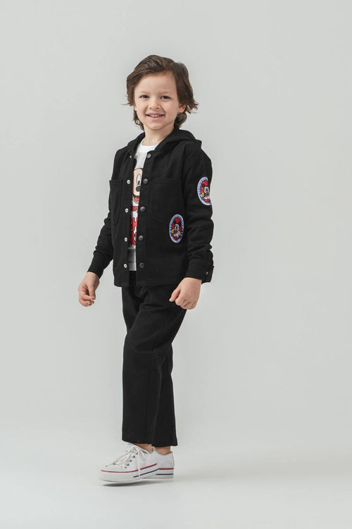 ENSEMBLE MICKEY 3 PIECE EN NOIR