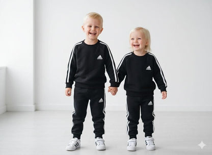 SURVÊTEMENT ADIDAS NOIR MOLLETONNÉ