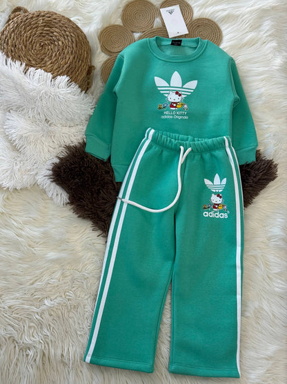 ENSEMBLE ADIDAS HELLO KITTY VERT