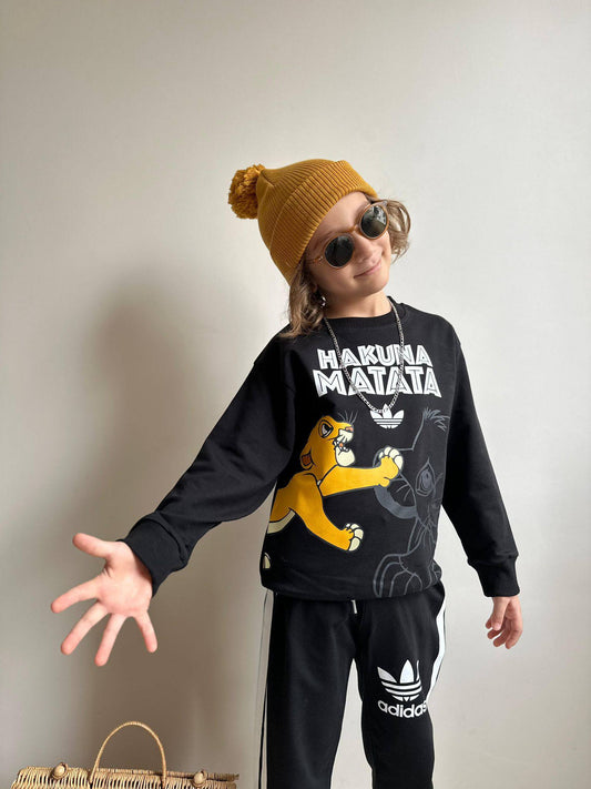 Survêtement hakuna Matata noir adidas