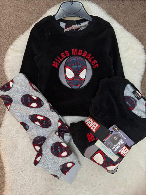 MARVEL Spider-Man Miles Morales Fleece Pyjamas