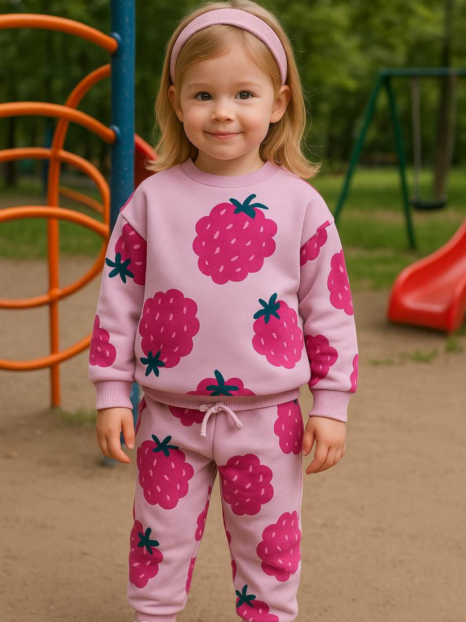 Survêtement Mauve Fille